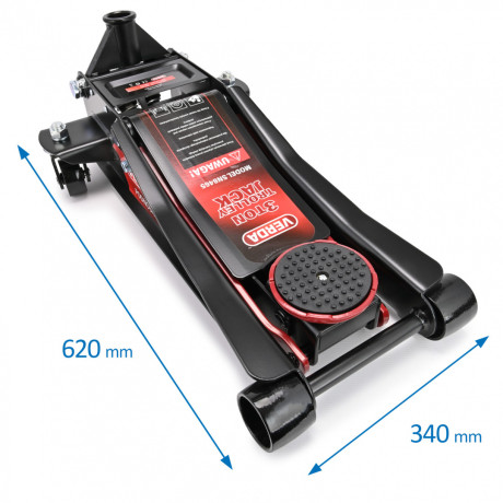 Hydraulický nízkoprofilový zdvihák dvojpiestový 3T SN8465