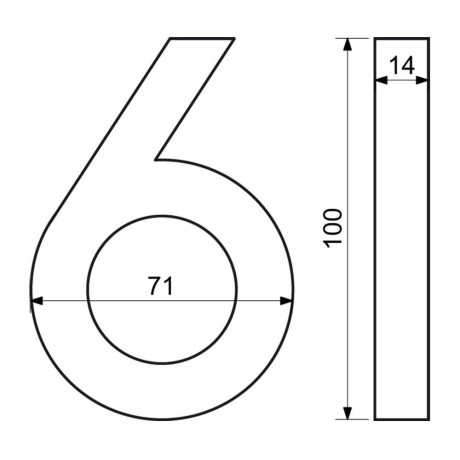 RN.100LV.0.AL.AM.3D číslo "0"